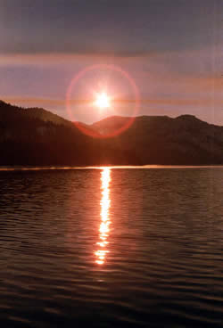 Donner Lake sunset
